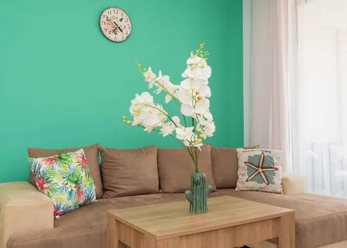 Апартаменты First Line Beach Apartment Sozopol, Kavaci Beach Созополь